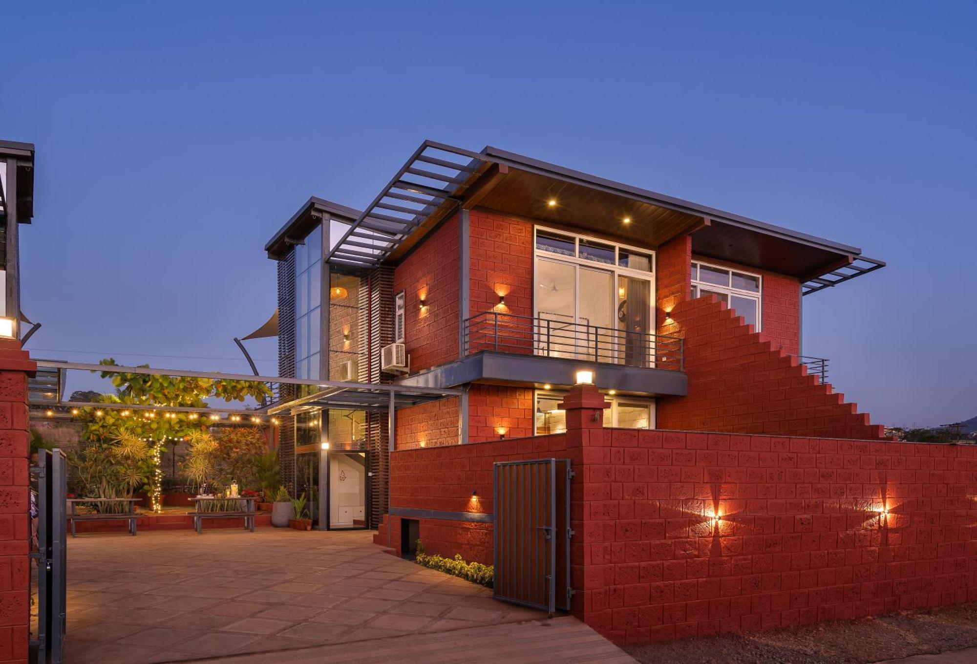 Saffronstays Calvin - 3 Bedroom Pool Villa In Lonavala Εξωτερικό φωτογραφία