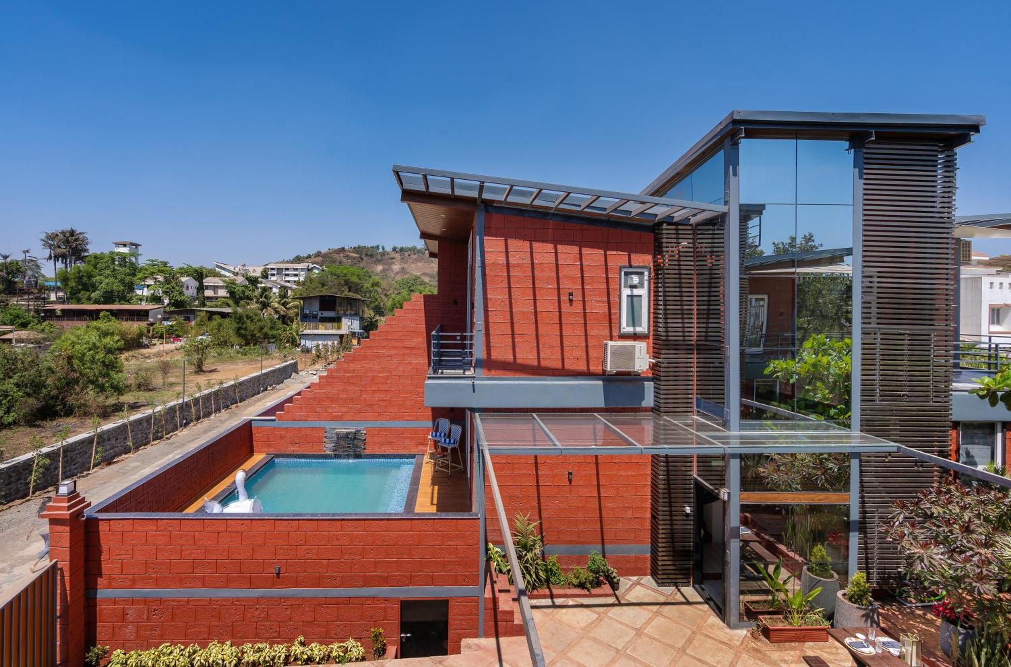 Saffronstays Calvin - 3 Bedroom Pool Villa In Lonavala Εξωτερικό φωτογραφία